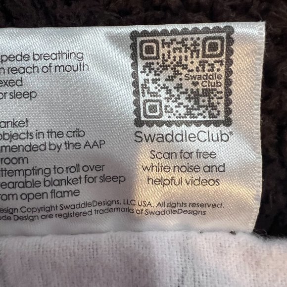 Big Adorable Swaddle Designs Baby Swaddle 38 x 38 NWT - Picture 14 of 14